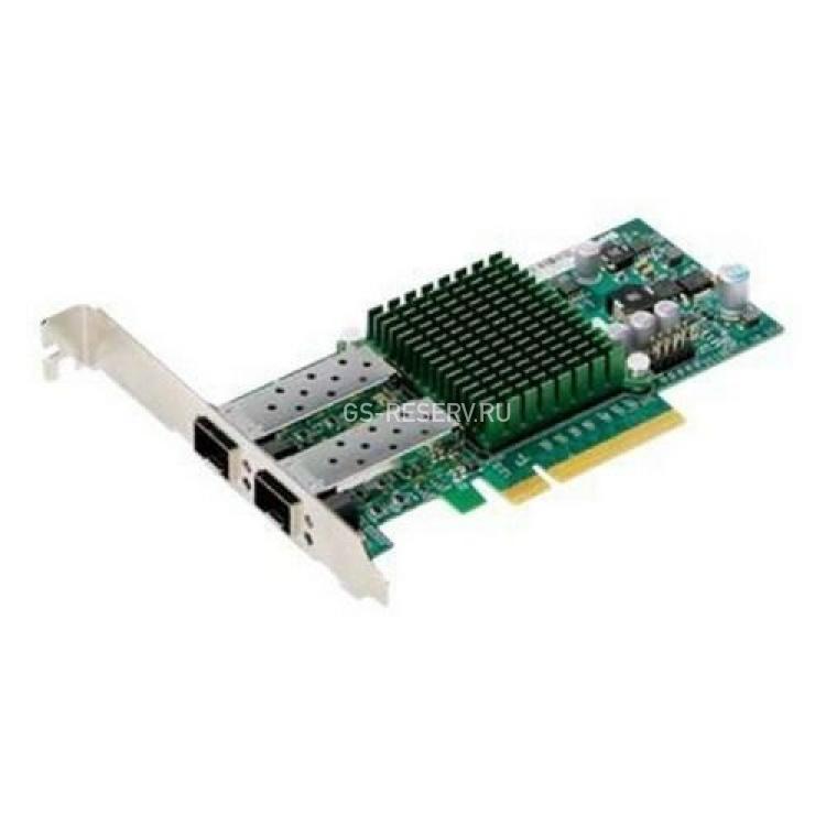 Сетевой Адаптер SuperMicro (Intel) i82599 2x10Гбит/сек Dual Port 10Gb Ethernet Adapter PCI-E8x 2.0(E10G42BFSR)