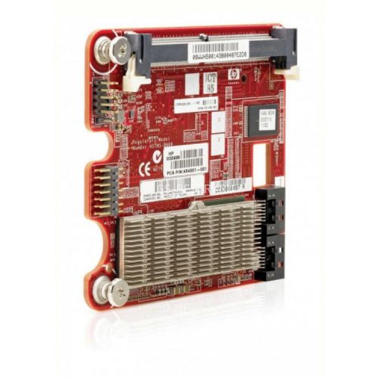 Контроллер SAS RAID HP Smart Array 0(512)Mb 2SAS/SATA RAID6 U600 6G PCI-E Mezzanine For ProLiant BL280cG6 BL460cG7 BL465cG7 BL490cG7 BL495cG5 BL495cG6 BL620cG7 BL680cG7 BL685cG7(484299-B21)