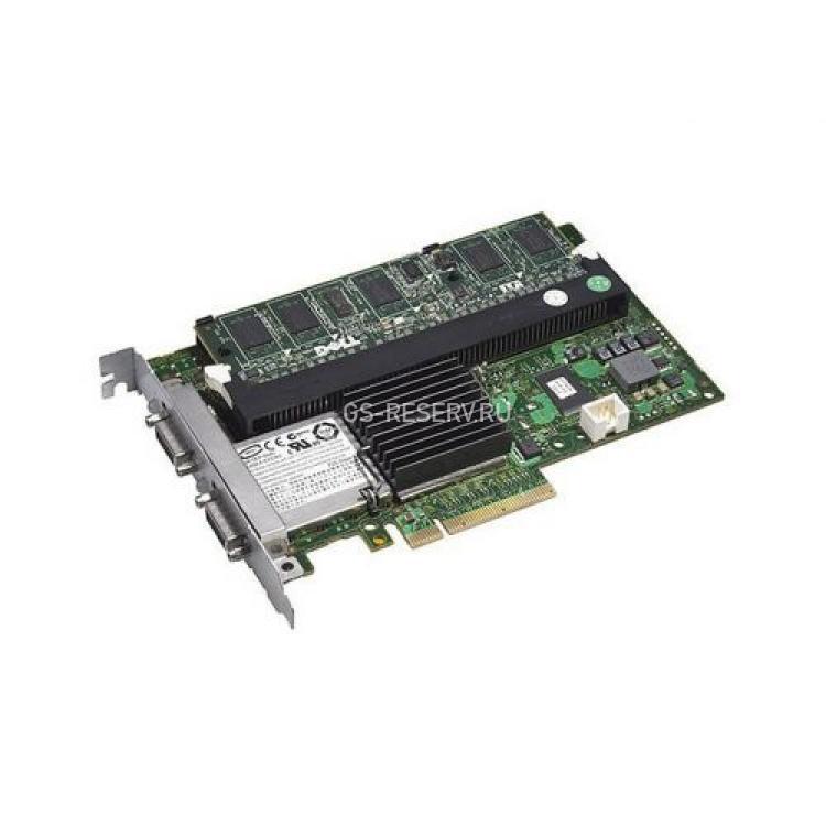 Контроллер SAS RAID Dell 512Mb BBU Ext-2xSFF8470 8xSAS/SATA RAID60 U600 PCI-E8x(405-10775)