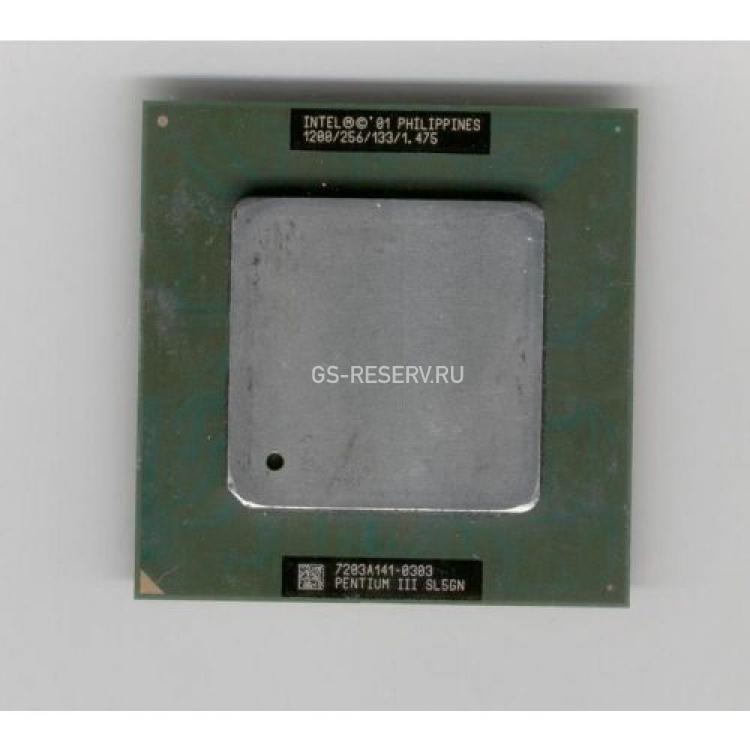 Процессор Intel Pentium III 1200Mhz (256/133/1.475v) FCPGA2 Tualatin(SL5GN)