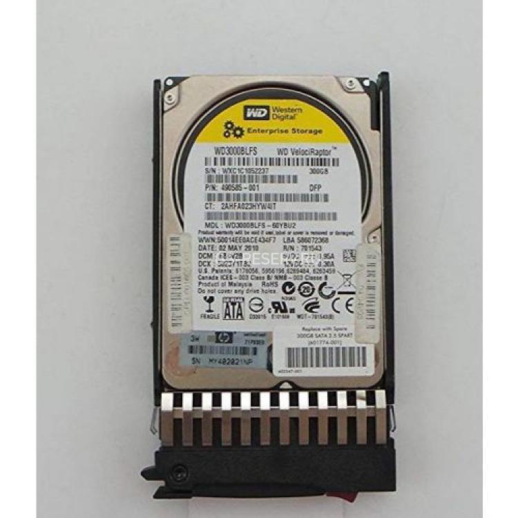 Жесткий Диск HP (Western Digital) VelociRaptor WD3000BLFS-60YBU2 300Gb (U300/10000/16Mb) SATAII 2,5" For Gen4 Gen5 Gen6 Gen7(601774-001)
