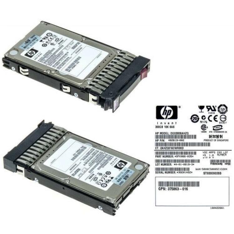 Жесткий Диск HP (Seagate) Savvio 10K.3 ST9300603SS 300Gb (U600/10000/16Mb) Dual Port SAS 2,5" For Gen4 Gen5 Gen6 Gen7(492620-B21)