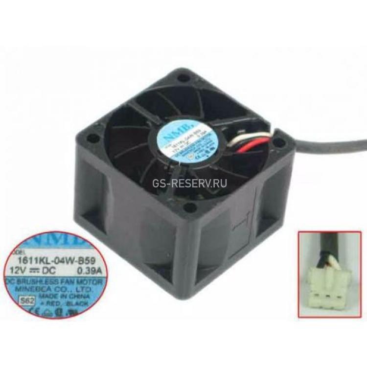 Вентилятор NMB-MAT 0.39A 12v 9500 об/мин 14.8CFM 43dBA 40x40x28mm(1611KL-04W-B59)