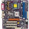 Материнская Плата Elitegroup P4M800 S775 HT 2DDR400 2SATA U133 AGP8x 3PCI SVGA LAN AC97-6ch mATX(P4M800-M7)