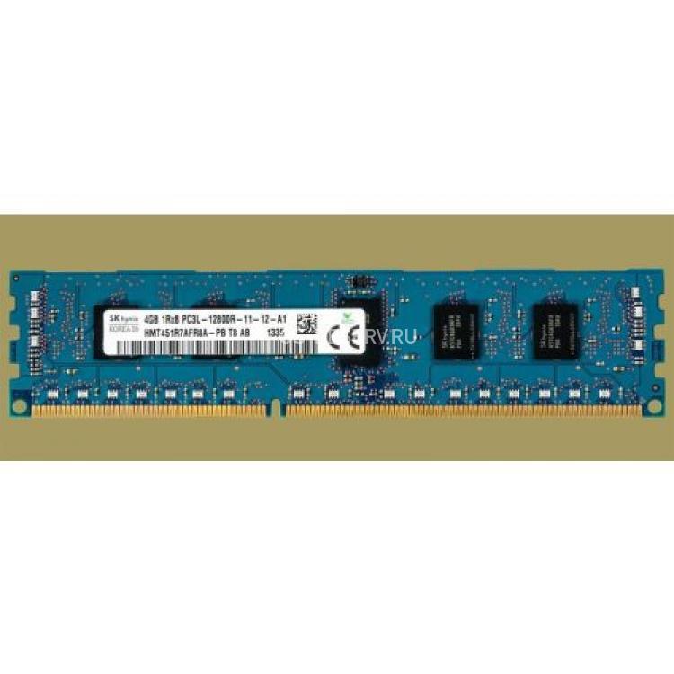 RAM DDRIII-1600 Hynix 4Gb 1Rx8 REG ECC PC3L-12800R(HMT451R7AFR8A-PB)