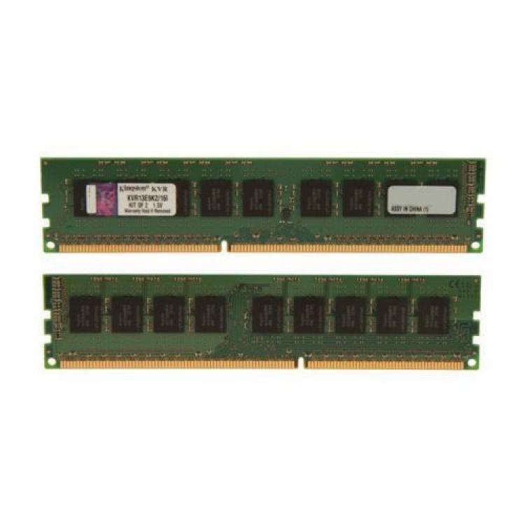 RAM DDRIII-1333 Kingston 16Gb (2x8Gb) 2Rx8 ECC PC3-10600E(KVR13E9K2/16)