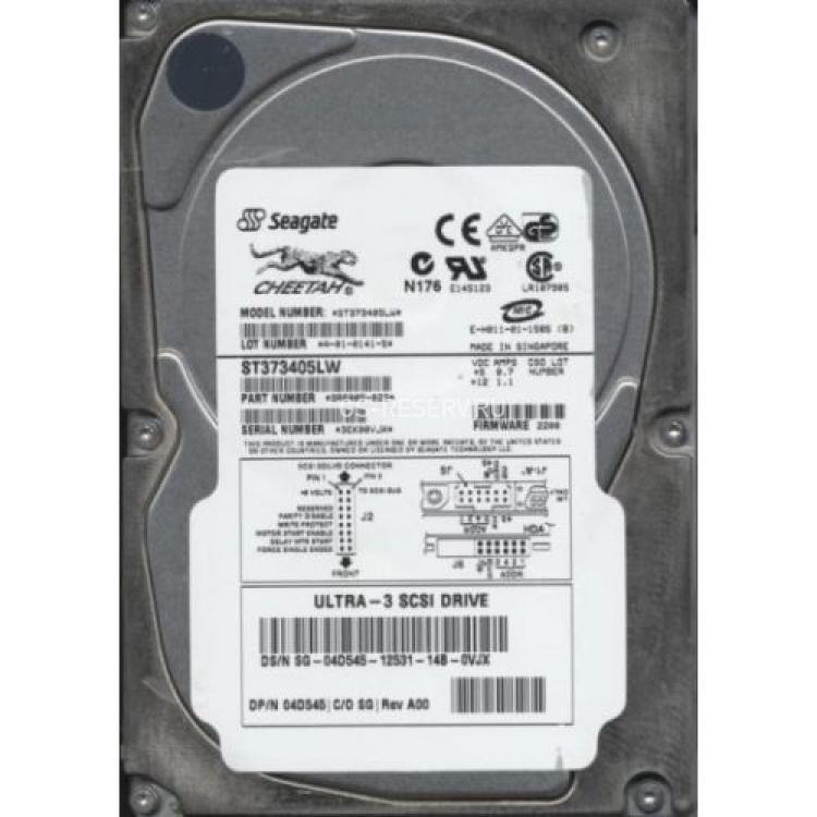 Жесткий Диск Seagate Cheetah 73LP 73,4Gb (U160/10000/4Mb) 68pin U160SCSI(9R6005)