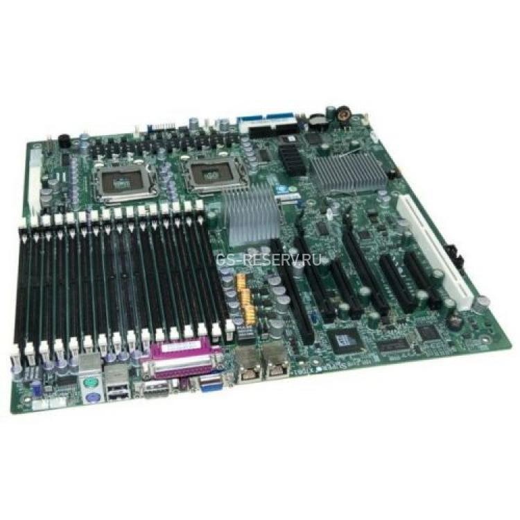 Материнская Плата Supermicro i5000P Dual Socket 771 16FBD 6SATAII U100 2PCI-E16x PCI-E16x&Riser 3PCI-E8x PCI-X SVGA 2xGbLAN E-ATX 1333Mhz(X7DBI+)