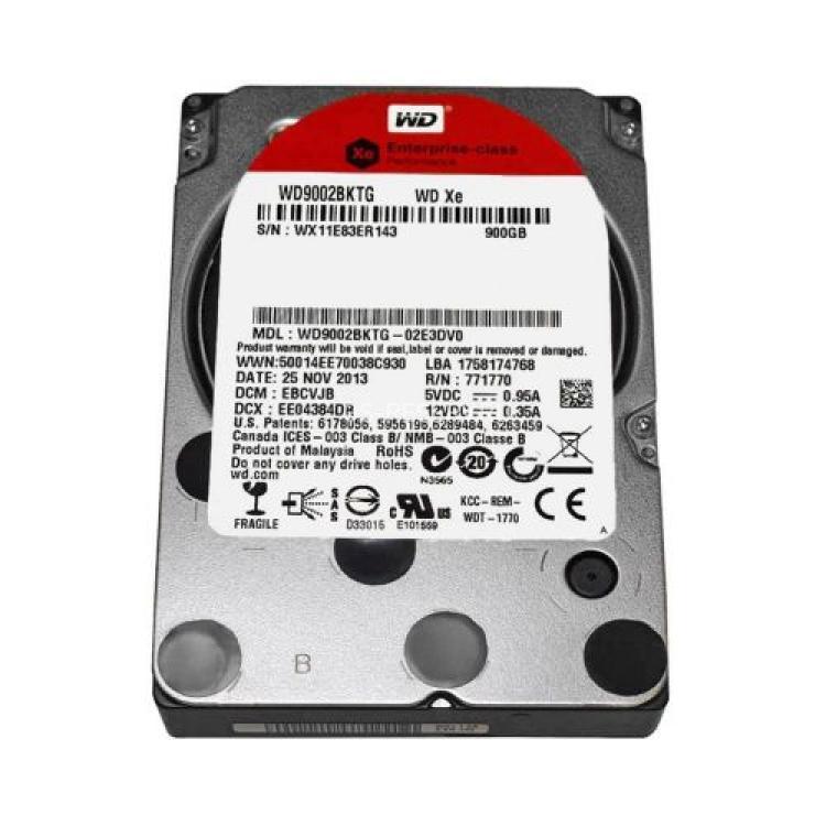 Жесткий Диск Western Digital XE 900Gb (U600/10000/32Mb) RAFF 6G SAS 2,5"(WD9002BKTG)