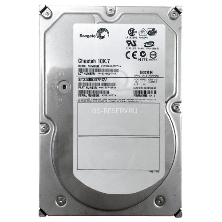 Жесткий Диск Seagate Cheetah 10K.7 300Gb (U2048/10000/16Mb) 40pin Fibre Channel 3,5"(ST3300007FCV)