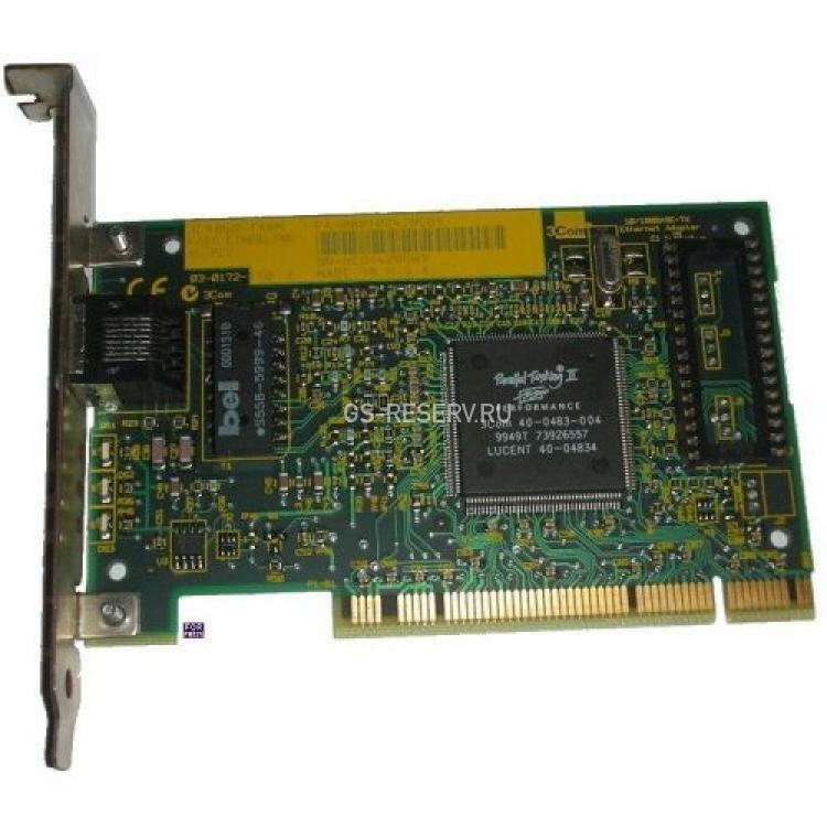 Сетевая Карта 3Com Parallel Tasking II 10/100Мбит/сек PCI(3C905B-TXNM)