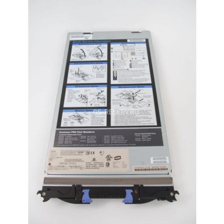 Сервер IBM Blade HS20 Intel Xeon 3200Mhz/800/2Mb/ DualS604/ iE7520/ 1Gb(8Gb) DDRII/ Video/ 2LAN1000/ 2SCSI SFF/ 0x36(300)Gb/10(15)k SCSI SFF/ 7UBlade(8843E6G)