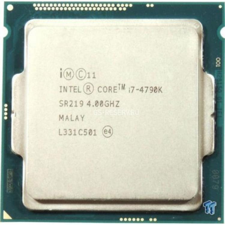 Процессор Intel Core i7 4000(4400)Mhz (5000/L3-8Mb) Quad Core 88Wt Socket LGA1150 Devil's Canyon(i7-4790K)