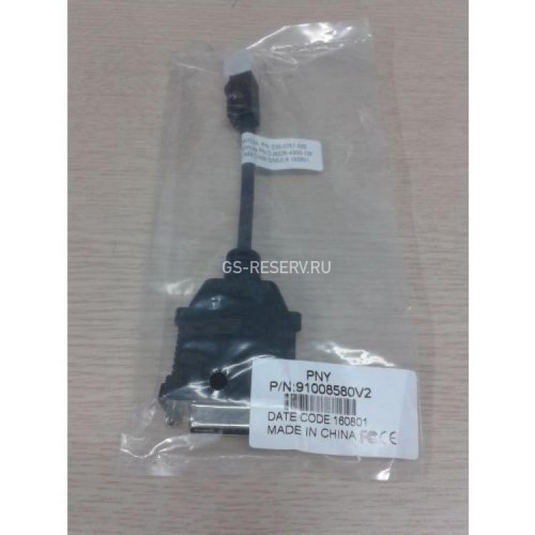 Переходник PNY Mini Display Port (miniDP) To DVI For Nvidia Quadro(030-0757-000)