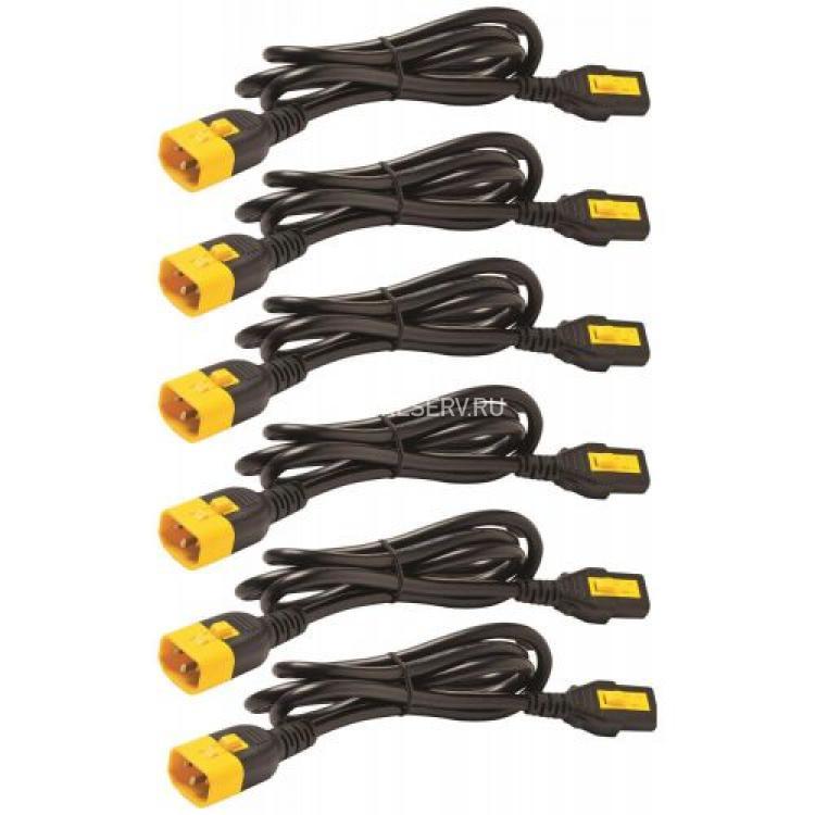 Кабель Питания APC IEC320 C13 To IEC320 C14 208V/230V/10A 1,8m Locking(AP8706S)