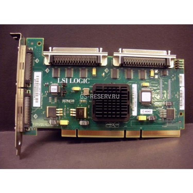 Контроллер SCSI HP (LSI Logic) Int-2x68Pin Ext-2xVHDCI RAID0/1 UW320SCSI PCI/PCI-X(A6961A)