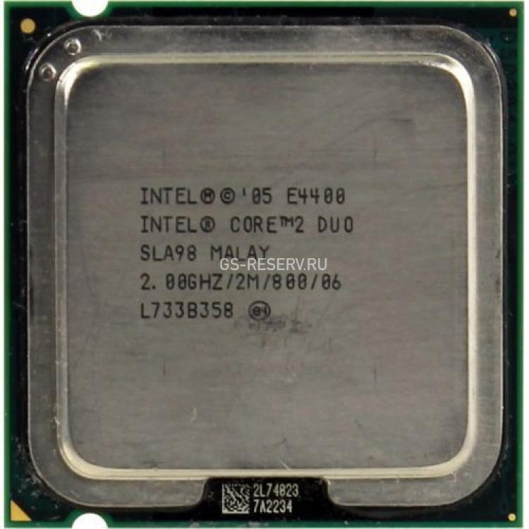 Процессор Intel Core 2 Duo 2000Mhz (800/L2-2Mb) 2x Core 65Wt LGA775 Allendale(SLA3F)