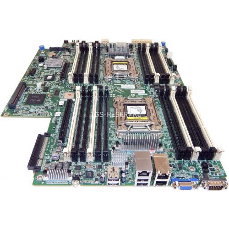 Материнская Плата HP iC602 Dual Socket 2011 24DDR3 SATAII PCI-E16x 2.0/Riser PCI-E8x SVGA 2xGbLAN E-ATX 8000Mhz 1U For DL160 Gen8 CR2 SE DL160 Gen8 Xeon E5 V2 V1(743807-001)