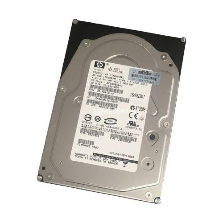 Жесткий Диск HP (Hitachi) Ultrastar 15K147 HUS151436VL3800 36,4Gb (U320/15000/16Mb) 80pin U320SCSI(BF0368A4AC)