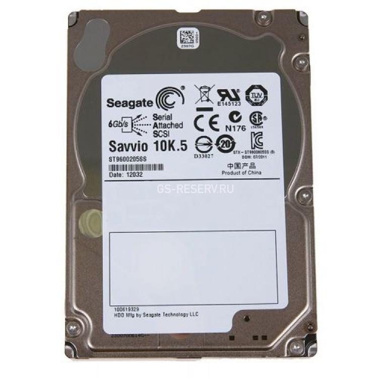 Жесткий Диск Seagate Savvio 10K.5 600Gb (U600/10000/64Mb) 6G SAS 2,5"(ST9600205SS)