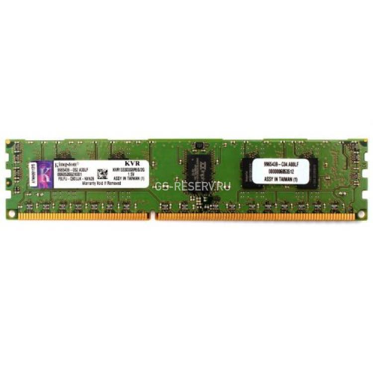 RAM DDRIII-1333 Kingston 2Gb 1Rx8 REG ECC PC3-10600R-09(KVR1333D3S8R9S/2GI)