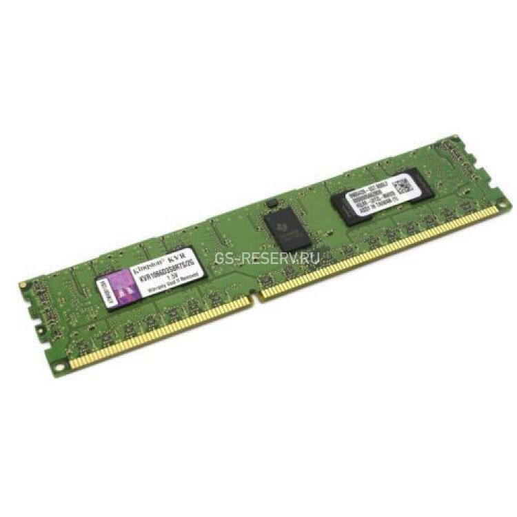RAM DDRIII-1066 Kingston 2Gb 1Rx8 REG ECC PC3-8500R(KVR1066D3S8R7S/2G)
