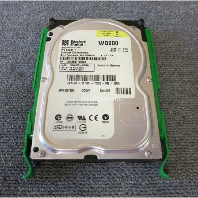 Жесткий Диск Western Digital Caviar 20Gb (U100/7200/2Mb) IDE(WD200BB-00DGA0)