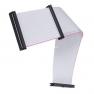 Шлейф IDE UDMA 66/100 40Pin 3 разъема 45cm(IDEU100-45cm)