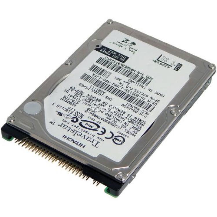 Жесткий Диск Hitachi Travelstar 30Gb (U100/4200/2Mb) IDE 2,5"(13N6703)
