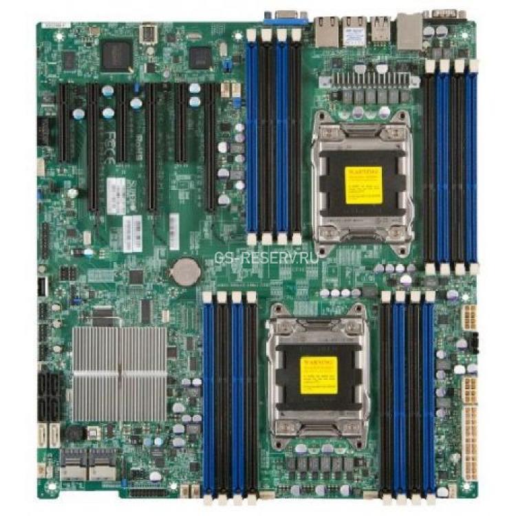 Материнская Плата Supermicro nVidia nForcePro3400 Dual S-F 8DualDDRII-667 6SATAII U133 2PCI-E16x 2PCI-E8x 2PCI-X 2xGbLAN AC97-8ch IEEE1394 E-ATX 2000Mhz(H8DAE-2)