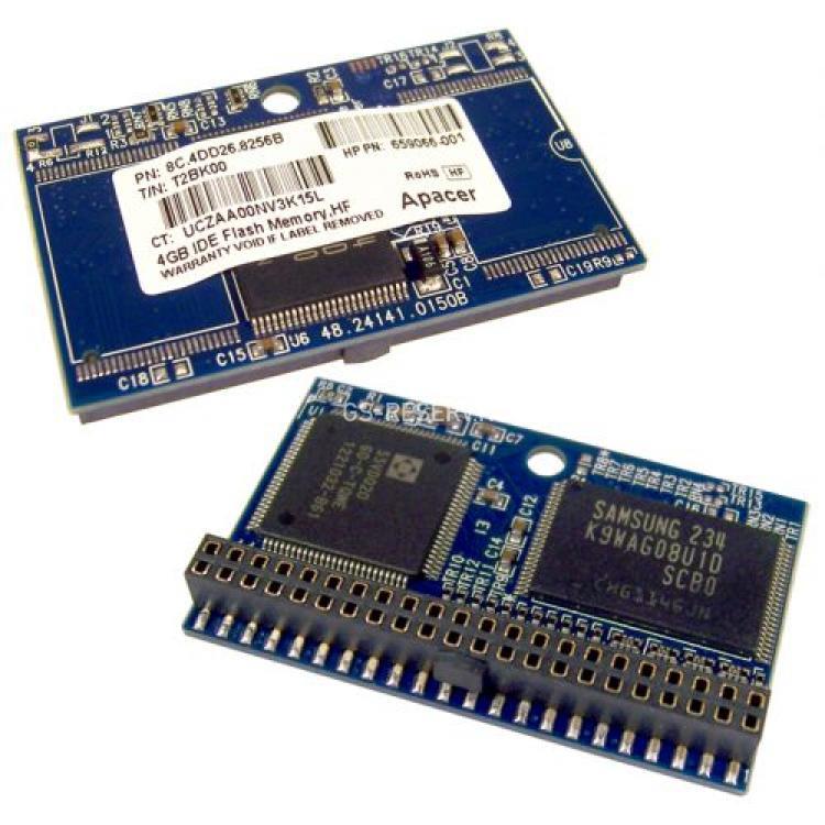 Накопитель Flash Module HP (Apacer) 4Gb IDE 44Pin For Thin Client 5740(659066-001)