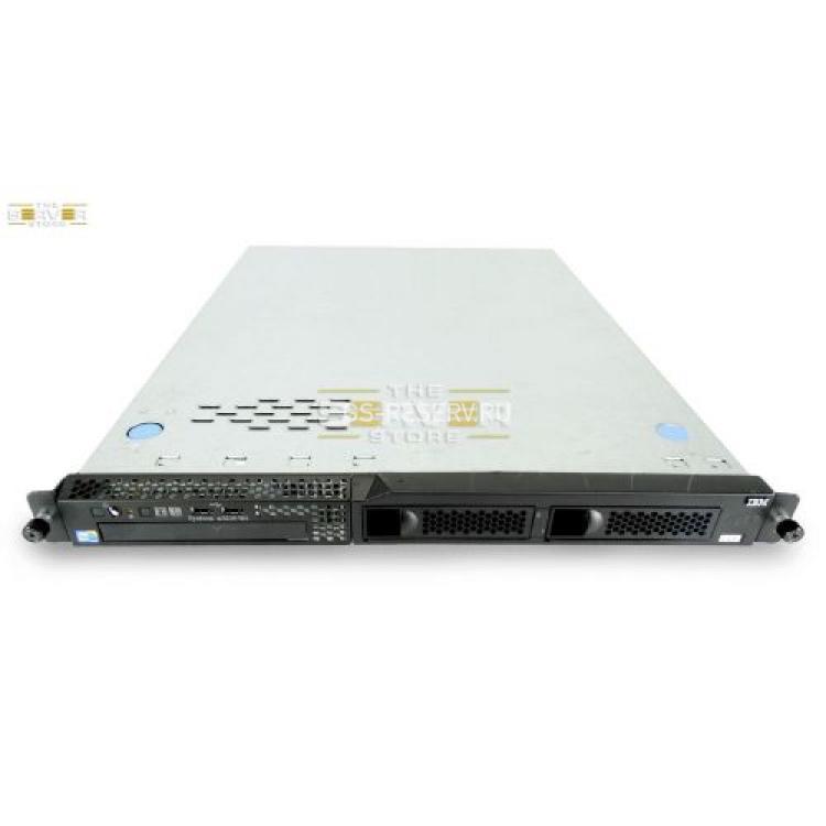 Сервер IBM x3250 Intel Pentium D945 3400Mhz/ S775/ 1x512Mb(8Gb) DDRII/ Video/ 2LAN1000/ 2SAS/SATA LFF/ 0x36Gb(2Tb)/7,2(10-15k)k SATA/ CD/ ATX 351W 1U(4364K2G)