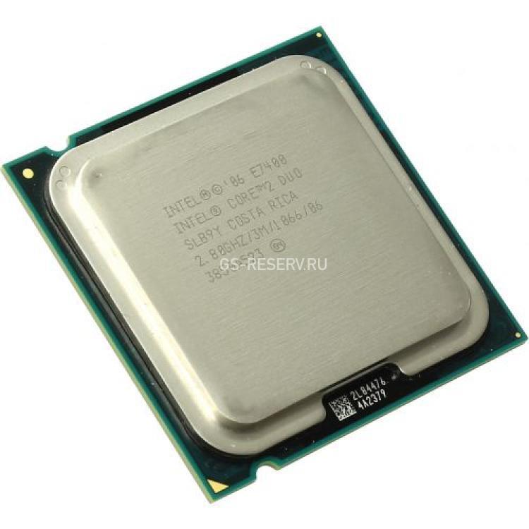 Процессор Intel Core 2 Duo 2800Mhz (1066/L2-3Mb) 2x Core 65Wt LGA775 Wolfdale(E7400)