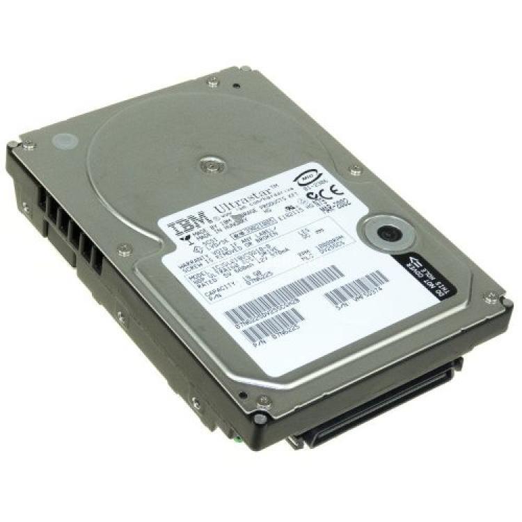 Жесткий Диск IBM Ultrastar 73LZX 18,3Gb (U160/10000/4Mb) 80pin U160SCSI(07N6225)