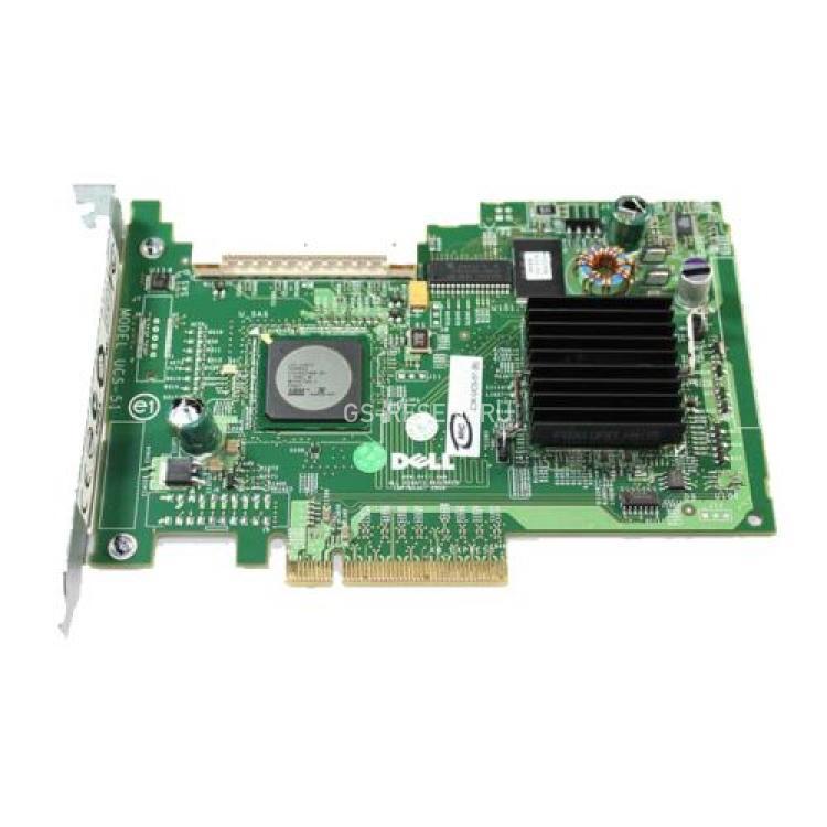 Контроллер SAS Dell SAS LSISAS1068 Int-2xSFF8484 (32-pin) 8xSAS/SATA RAID10 U300 PCI-E8x For PowerEdge 2900 1900 840(341-4341)
