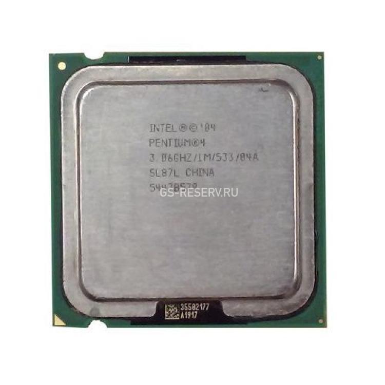 Процессор Intel Pentium 519 (519J) 3067Mhz (533/L2-1Mb) 84Wt LGA775 Prescott(SL87L)