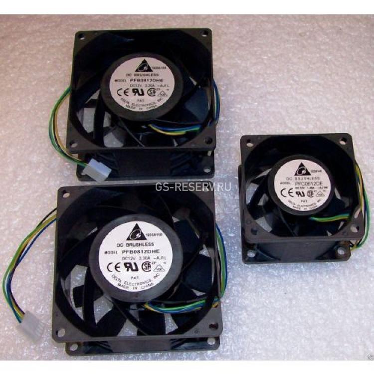 Вентиляторы Intel 2x (Delta) PFB0812DHE-AJ1L 80x80x38mm 1x (Delta) PFC0612DE-AJ1M 60x60x38mm For R1000 R1208RPMSHOR R1208RPOSHOR R1304RPMSHOR R1304RPOSHBN R1304RPSSFBN(917116)