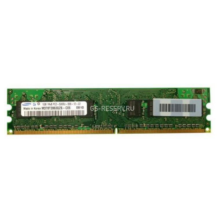 RAM DDRII-667 Samsung 1Gb 1Rx8 PC2-5300U(M378T2863QZS-CE6)