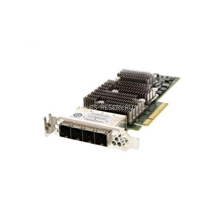 Контроллер SAS LSI Logic Ext-4xSFF8644 16xSAS/SATA RAID10 U600 LP PCI-E8x 3.0(9206-16e)