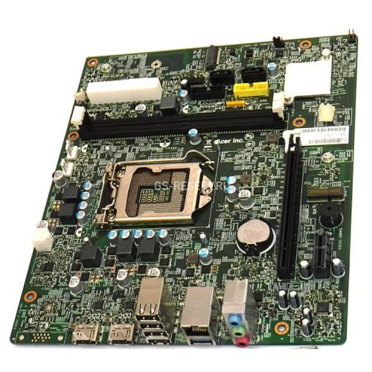 Материнская Плата Acer F5501 iH110 S1151 HT 2DualDDRIV 2SATAIII 2xM.2 PCI-E16x3.0 PCI-E1x Video HDMI LAN1000 AC97-8ch USB3 mATX For ATC-780A-UR12(DB.B8911.001)