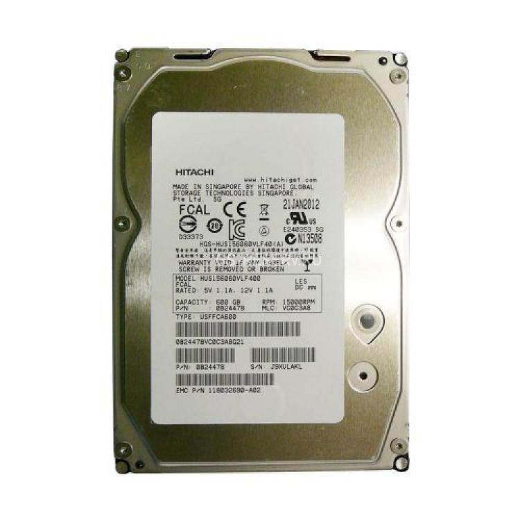Жесткий Диск Hitachi Ultrastar 15K600 600Gb (U4096/15000/64Mb) 40pin Fibre Channel 3,5"(HUS156060VLF400)