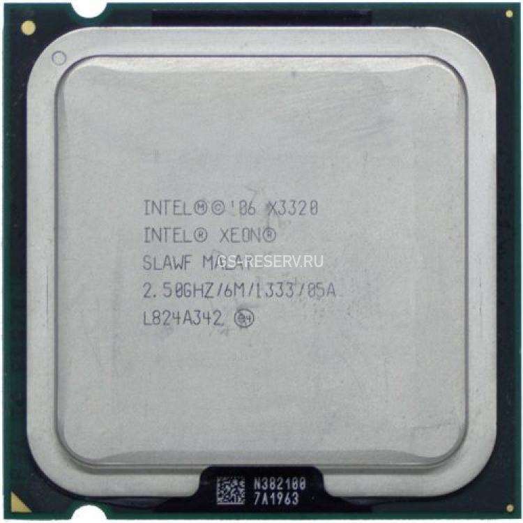 Процессор Intel Xeon 2500Mhz (1333/L2-2x3Mb) Quad Core 95Wt Socket LGA775 Yorkfield(SLB69)