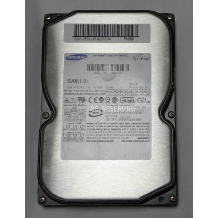 Жесткий Диск Samsung SpinPoint V60 80Gb (U133/7200/2Mb) IDE(SV0813H)