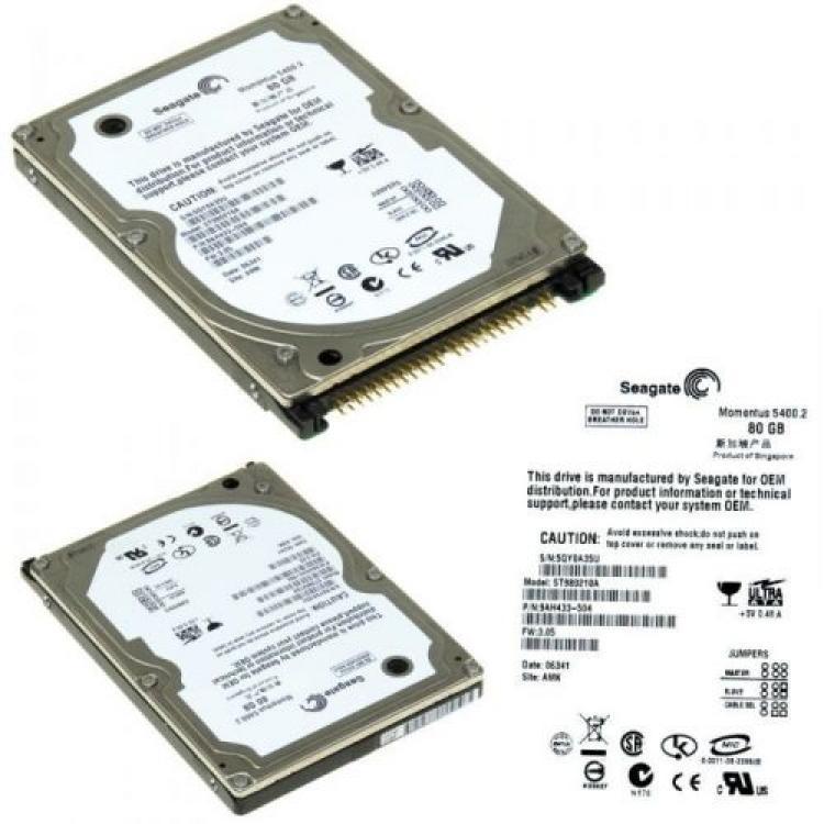 Жесткий Диск Seagate LD25.2 5400.2 80Gb (U100/5400/2Mb) IDE 2,5"(9CV012)