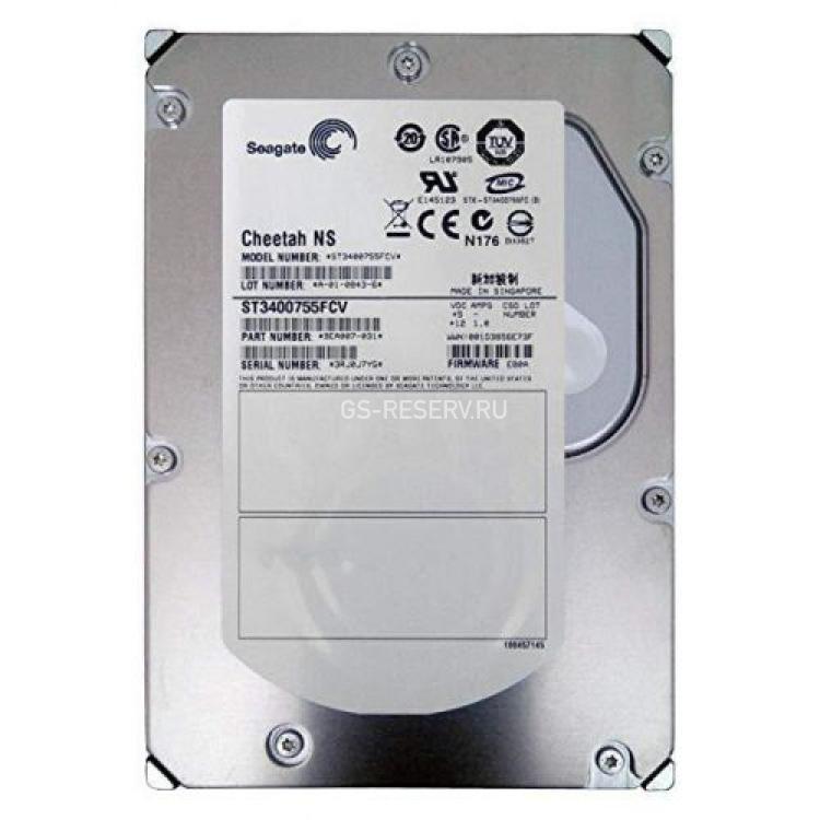 Жесткий Диск Seagate Cheetah NS 400Gb (U4096/10000/16Mb) 40pin Fibre Channel 3,5"(ST3400755FCV)