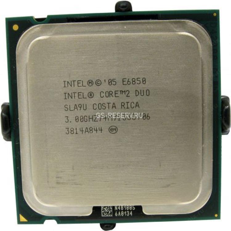 Процессор Intel Core 2 Duo 3000Mhz (1333/L2-4Mb) 2x Core 65Wt LGA775 Conroe(E6850)