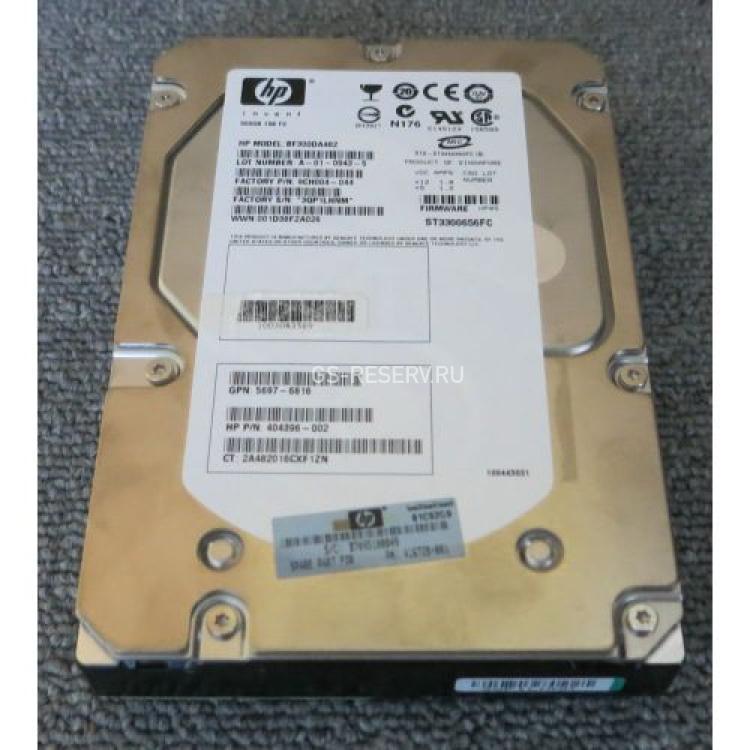 Жесткий Диск HP (Seagate) Cheetah 15K.6 ST3300656FC 300Gb (U4096/15000/16Mb) 40pin Fibre Channel 3,5" For StorageWorks EVA 4400 6400 8400 M6412 EVA 4100 4000 6100 6000 8100 8000 M5314(BF300DA482)