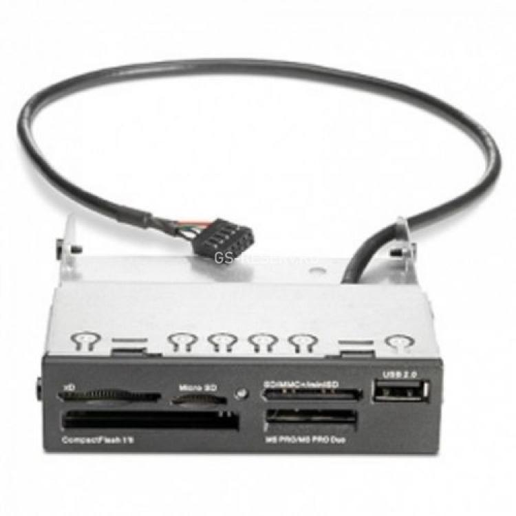 Card Reader HP Media Card Reader 22-In-1 xD SD CF MS MD USB 3,5" For Z200 Z210 Z220 Z400 Z600 Z800(468494-005)