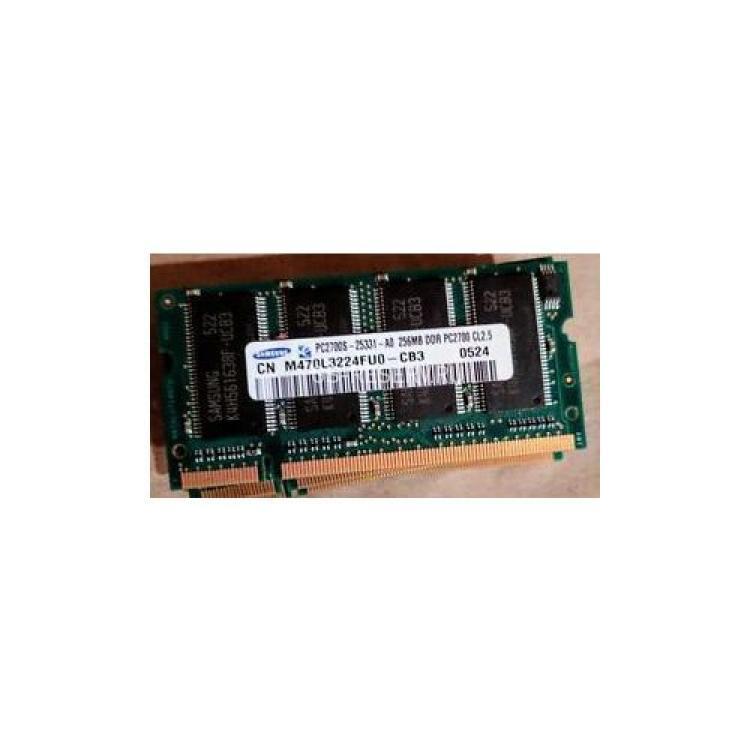 RAM SO-DIMM DDR333 Samsung 256Mb CL2.5 PC2700(M470L3224FU0-CB3)