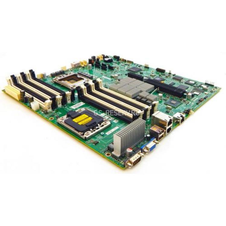 Материнская Плата HP i5520 Dual Socket 1366 12DDR3 6SATAII 2PCI-E16x 2.0/Riser PCI-E4x SVGA 2xGbLAN ILO E-ATX 6400Mhz Xeon 55XX 56XX Series 2U For DL180G6 X1600 X1600G2 P4300G2 P4500G2 SE1120 SE316M1 SE326M1(591747-001)
